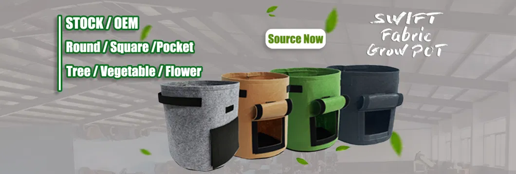 Free Shipping Felt Biodegradable Potato Grow Bag Lifestyle Carrot Planting Bags for Greenhouse