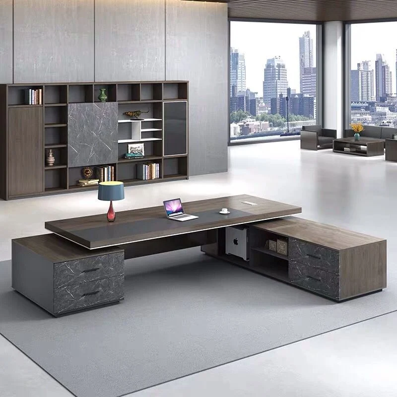 CEO Luxury Modern Office Table Executive Office Desk, Commercial Office Furniture