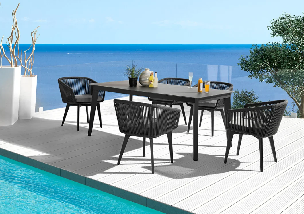 Commercial and Home Use Restaurant Dining Table Outdoor Bistro Dining Bar Furniture